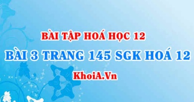 Bài 3 trang 145 SGK Hoá 12: Tính chất vật lí, tính chất hoá học hợp chất của sắt 2, sắt 3